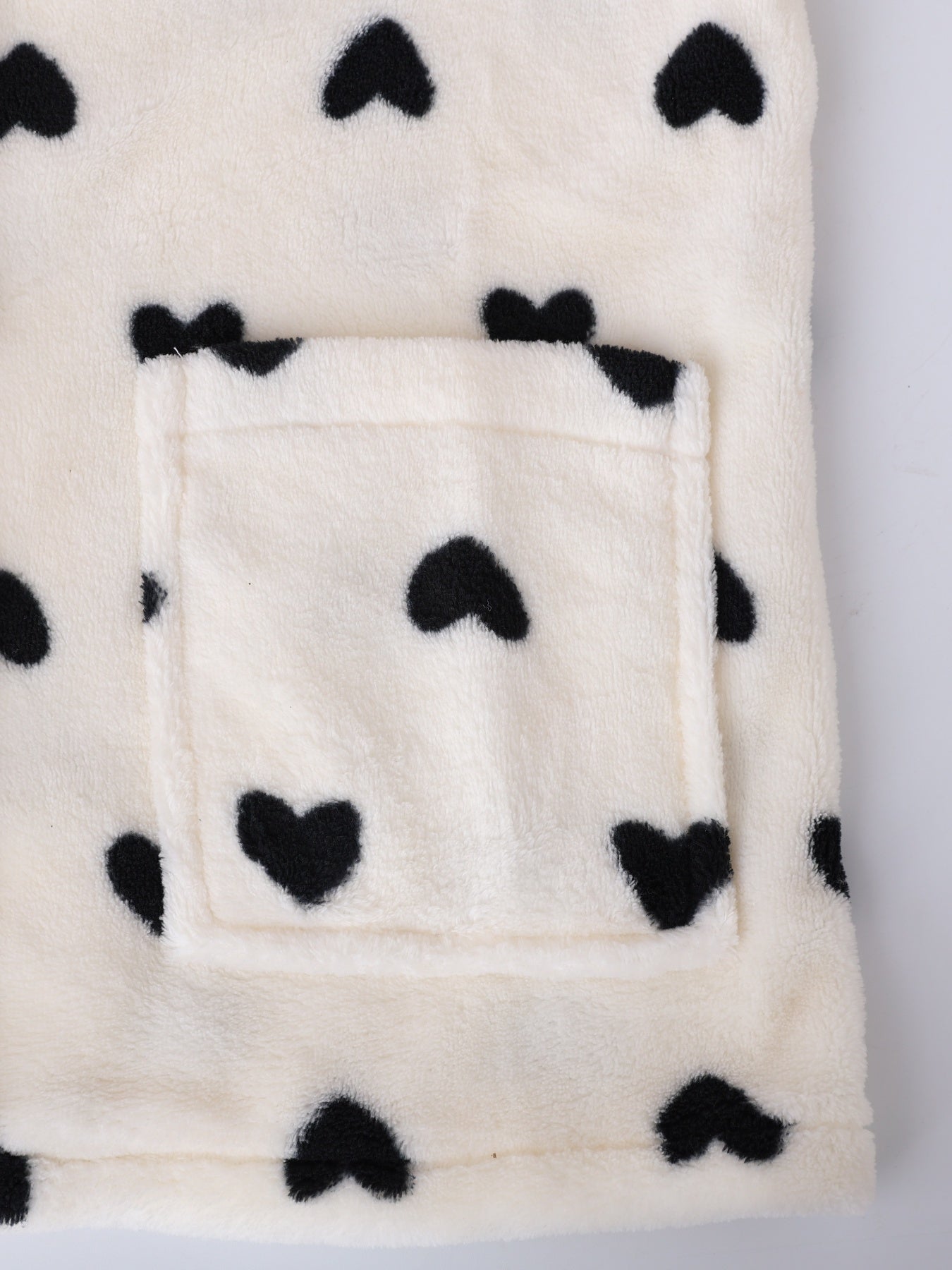 Women's Winter Long Sleeved Long Pants Velvet Set, Loungewear Pajamas Sleepy Pants