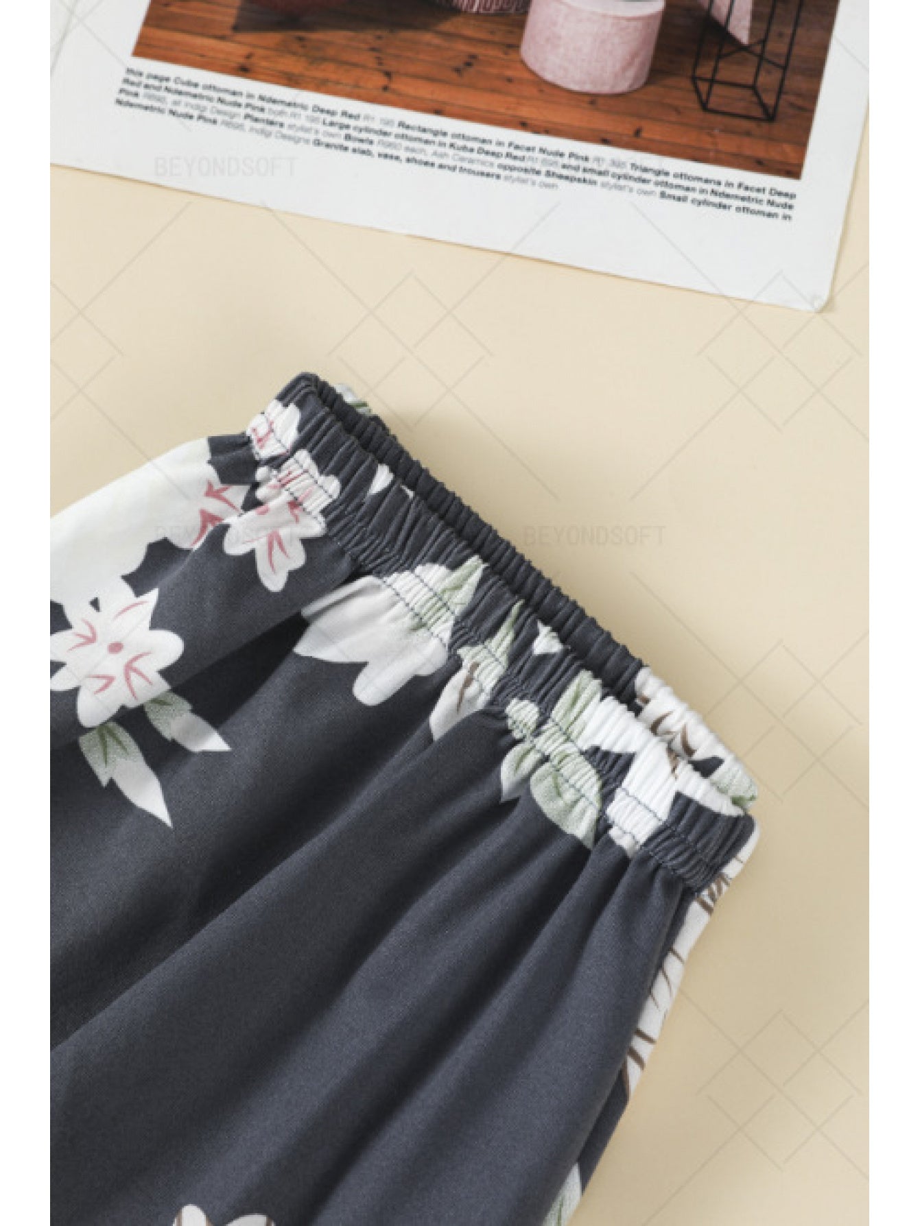 2025 New Style Home Clothes for Women- Three-Piece Set Including Pure Nightgown, Camisole Nightdress And Long Pants