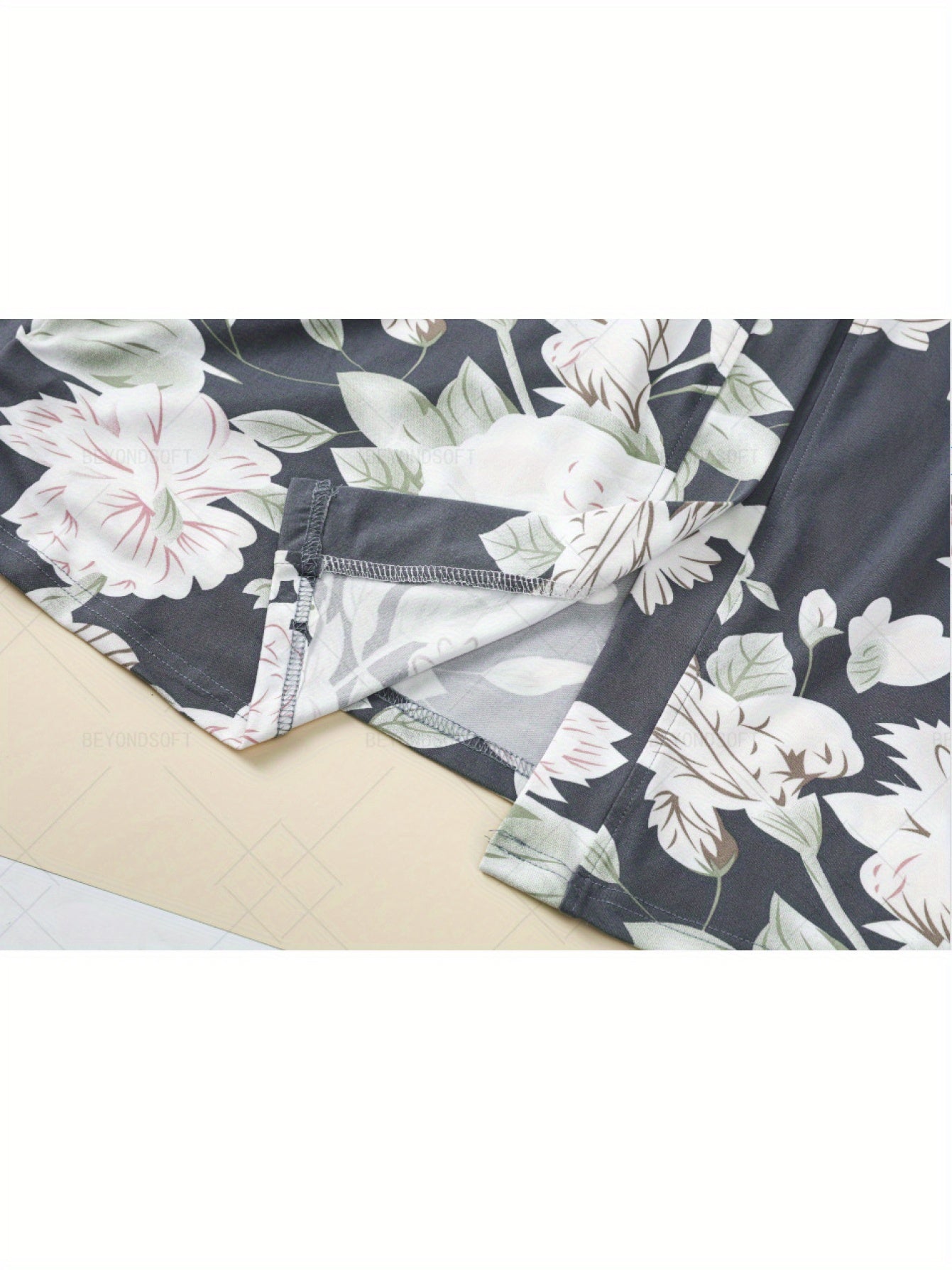 2025 New Style Home Clothes for Women- Three-Piece Set Including Pure Nightgown, Camisole Nightdress And Long Pants